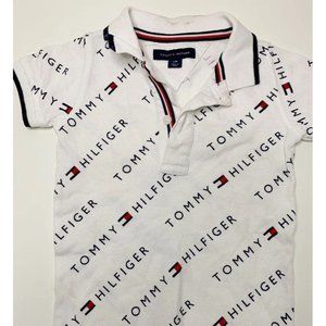 12M Tommy Hilfiger Polo Shirt Romper Short Outfit